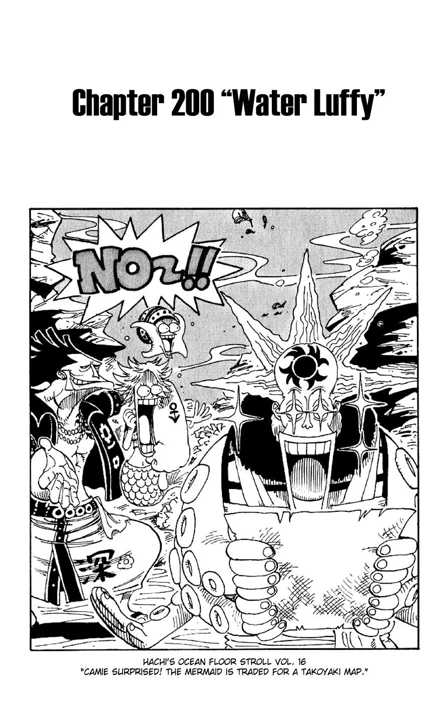 One Piece, Chapter 200 image 01